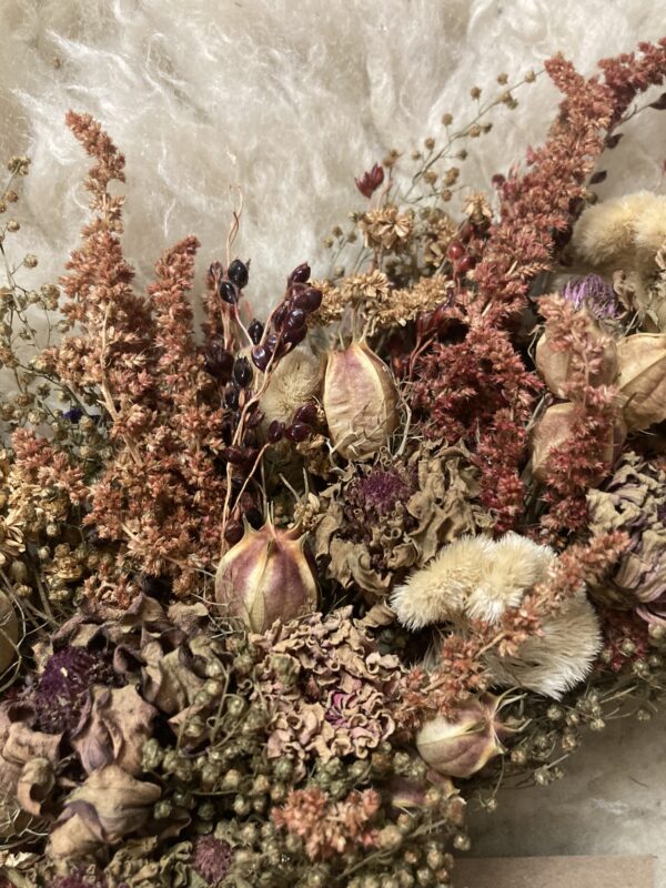 Burgundy Dreams Full Wreath - Image 2