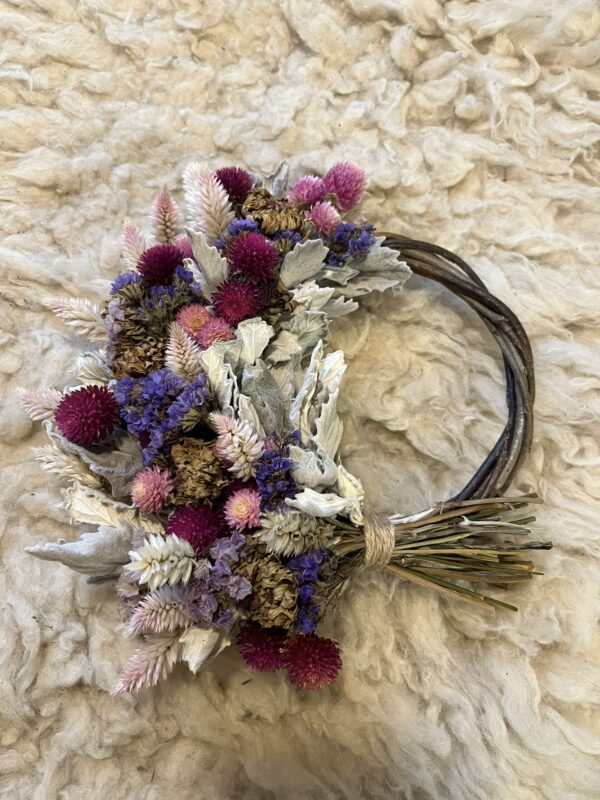 Dried Flower Wreath - Summer Berries
