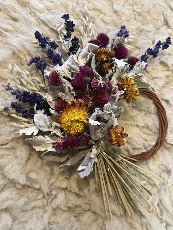 Dried Flower Wreath - Garden Jewels