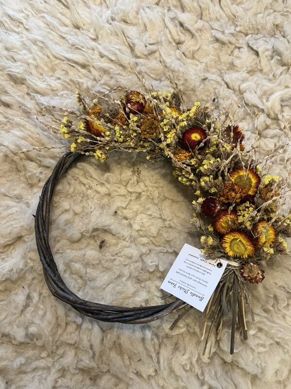 Dried Flower Wreath - Summer Solstice